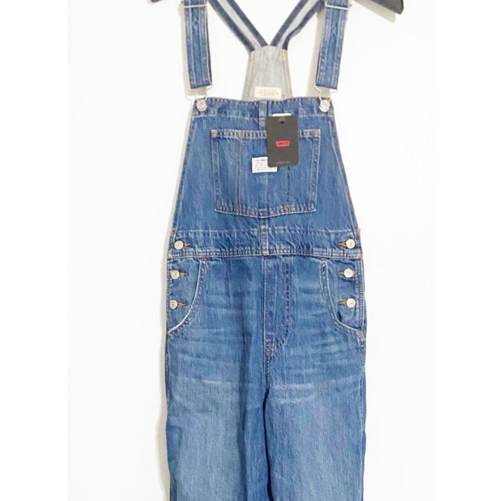 Levi's On Hiatus Vintage Overalls Medium Wash - Picture 15 of 15